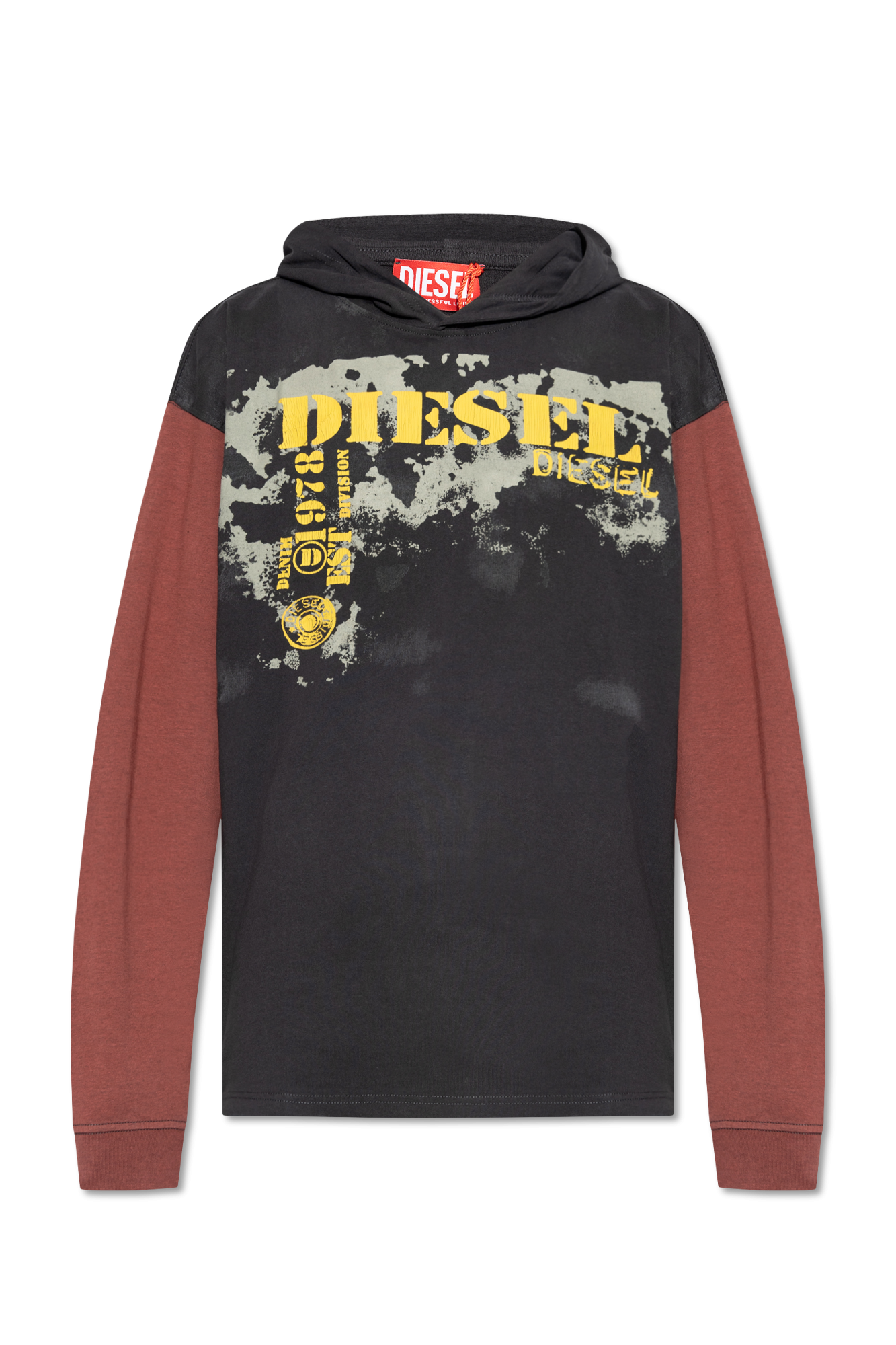 【DIESEL】S-Baxt-Hood-Q1 Diesel Hoodie S-BAXT-HOOD-Q1 | Men's Clothing | Vitkac